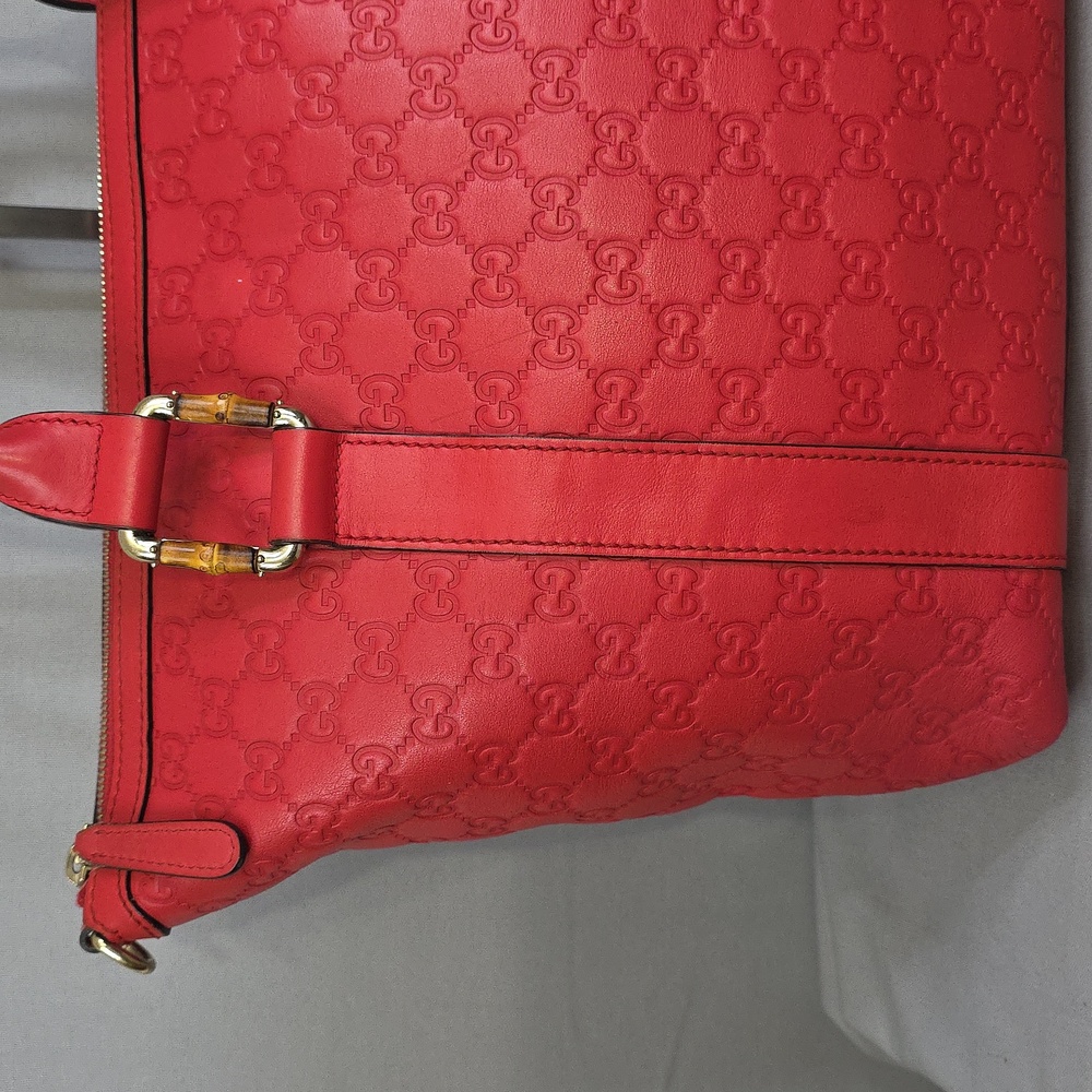 ✨️GUCCI Guccissima Bamboo Bar Tote - Picture 3 of 16